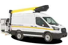Van Hire Letchworth Garden City - 3.5T Cherry Picker Access Van - Van hire Letchworth garden city