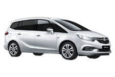 Van Hire Letchworth Garden City - Vauxhall Zafira 5 + 2 - Minibus hire Letchworth garden city